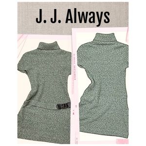 J. J. Always Dress Lightweight Sweater Dress Soft & Sexy Size XL